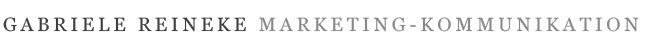 Gabriele Reineke Marketing-Kommunikation Logo